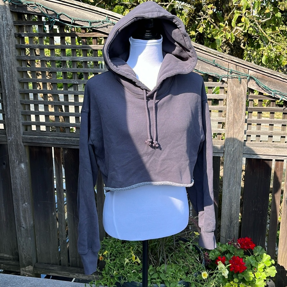 Tna Cozy Fleece Crop Hoodie